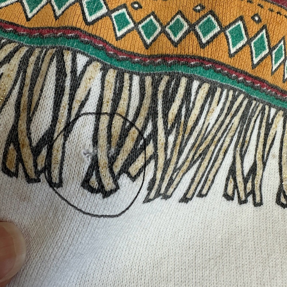 Lifestyles 1993 Vintage Native American Sweatshirt USA L XL - Picture 14 of 15